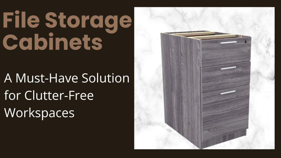 File Storage Cabinets: A Must-Have Solution for Clutter-Free Workspaces