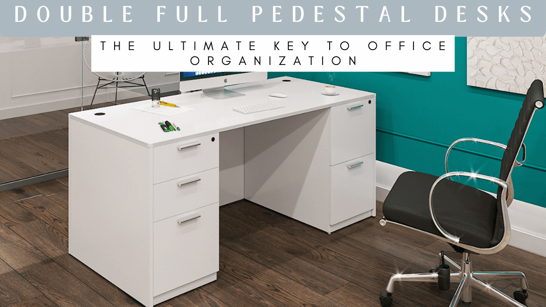 Double Full Pedestal Desks: The Ultimate Key to Office Organization