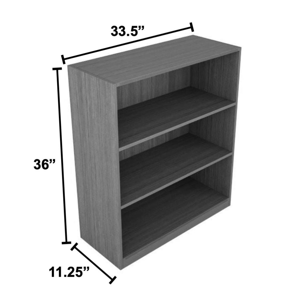 i5 3-Shelf Bookcase, 36" Classroom-Libraries-Office Spaces
