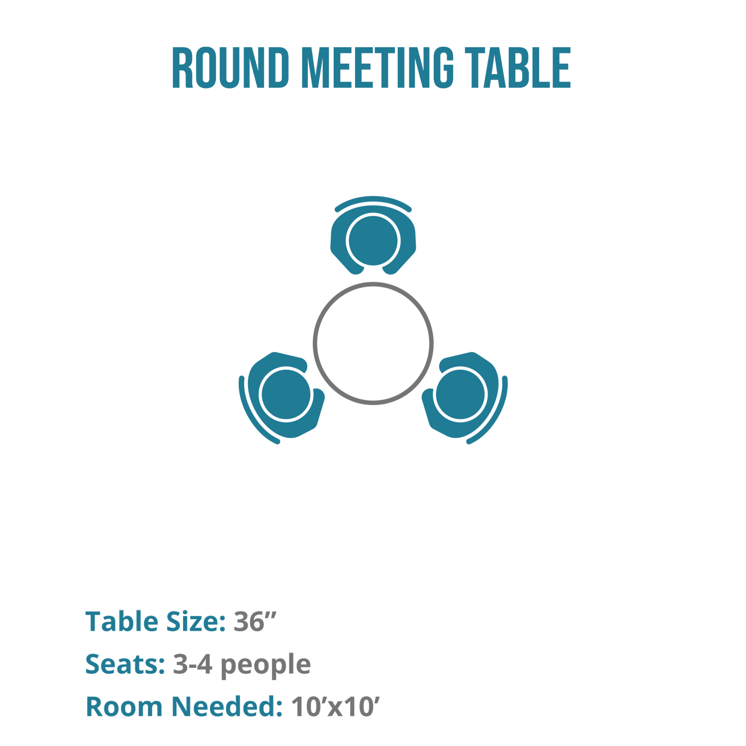 Kai Round Conference Table, 36"