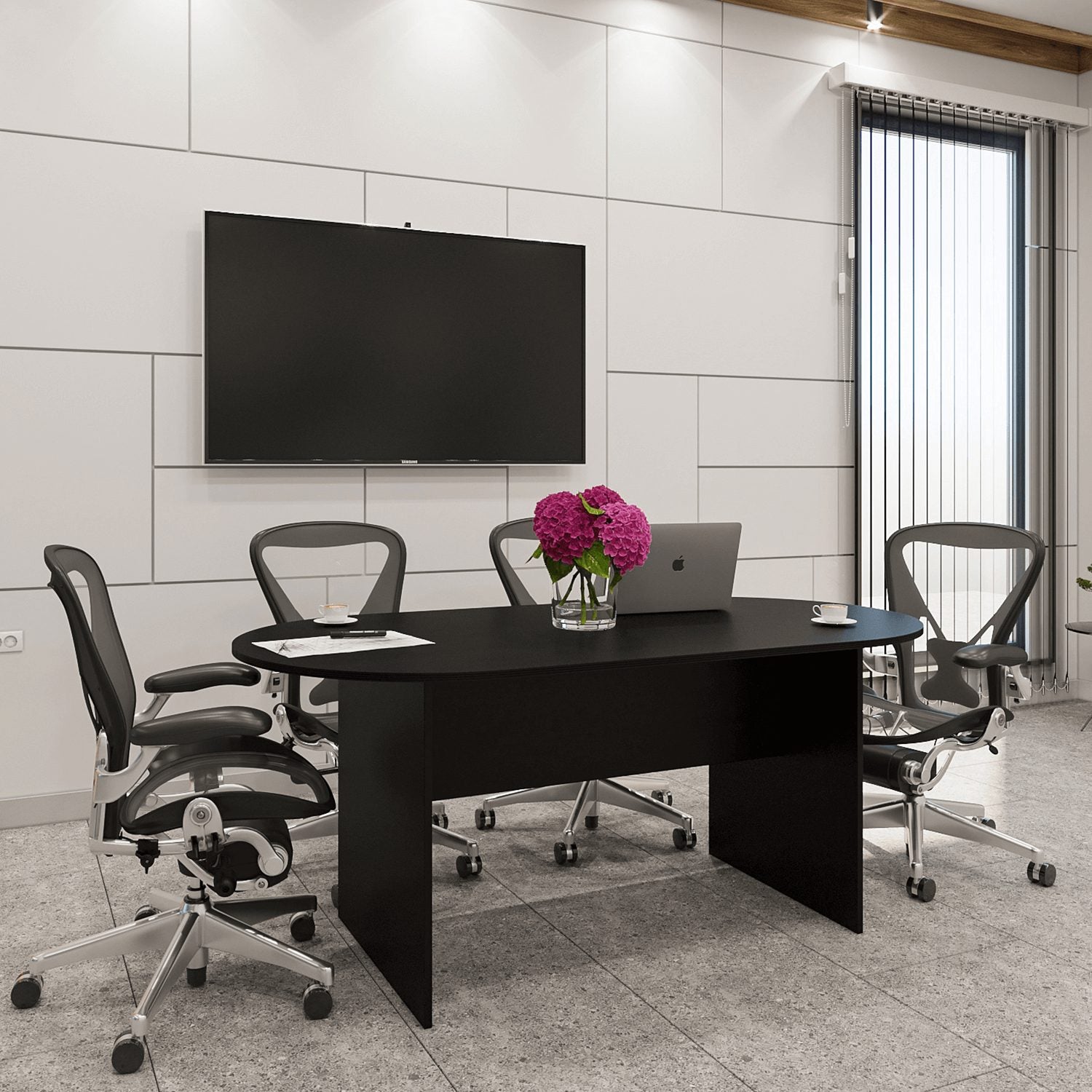 Kai Racetrack Conference Table Classic, 71"