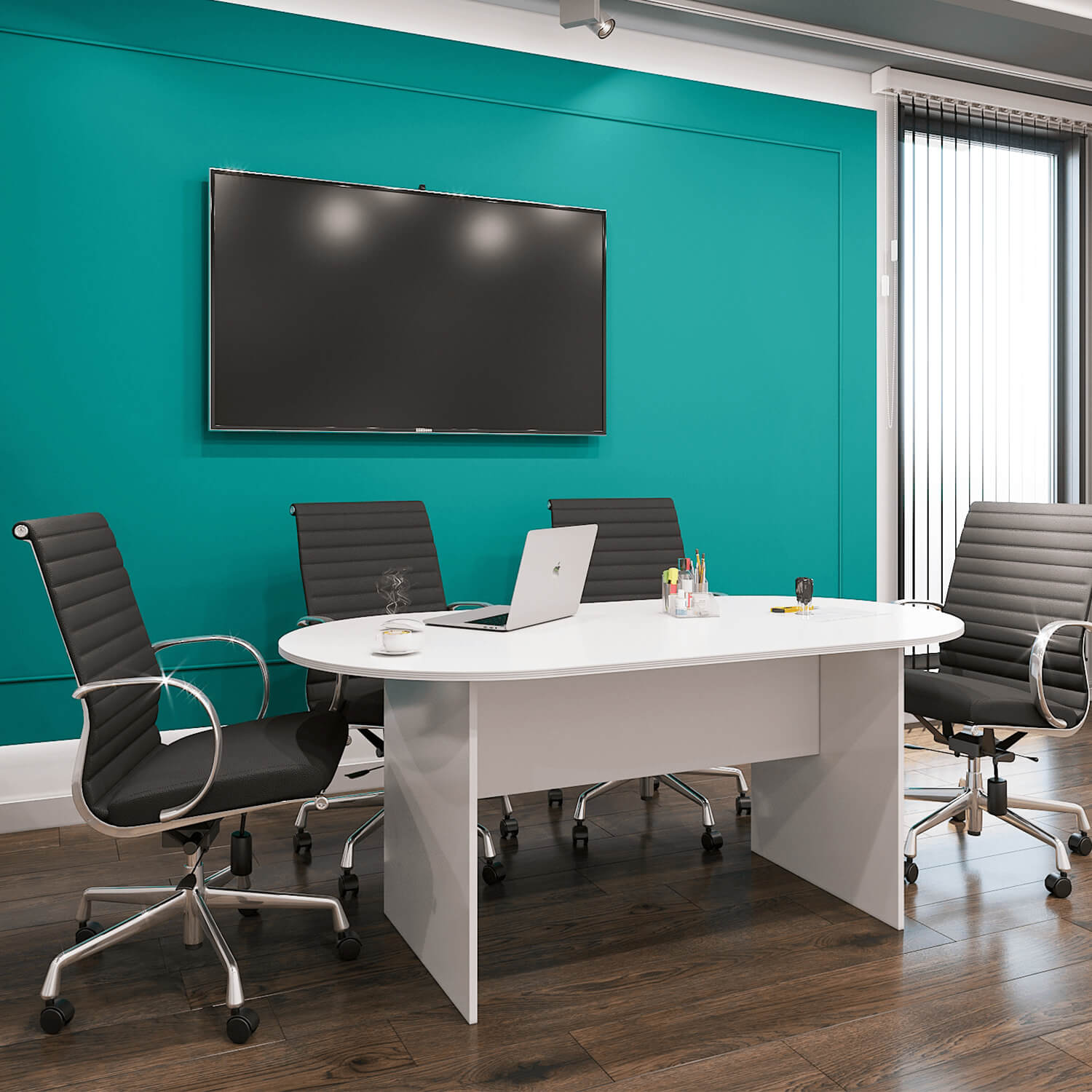 Kai Racetrack Conference Table Classic, 71"