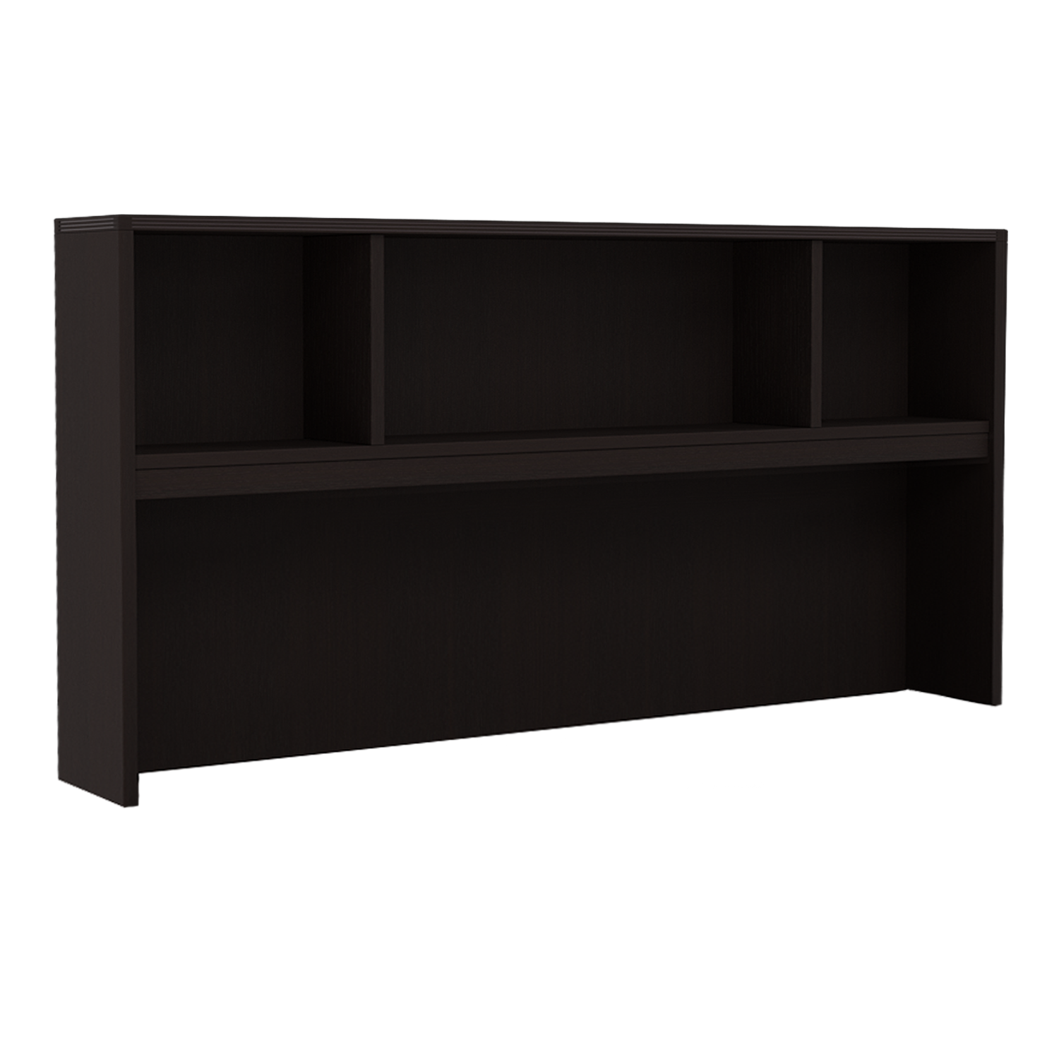 Kai U-Shaped Desk with Hutch, 5-Shelf Bookcase, and Chair Set