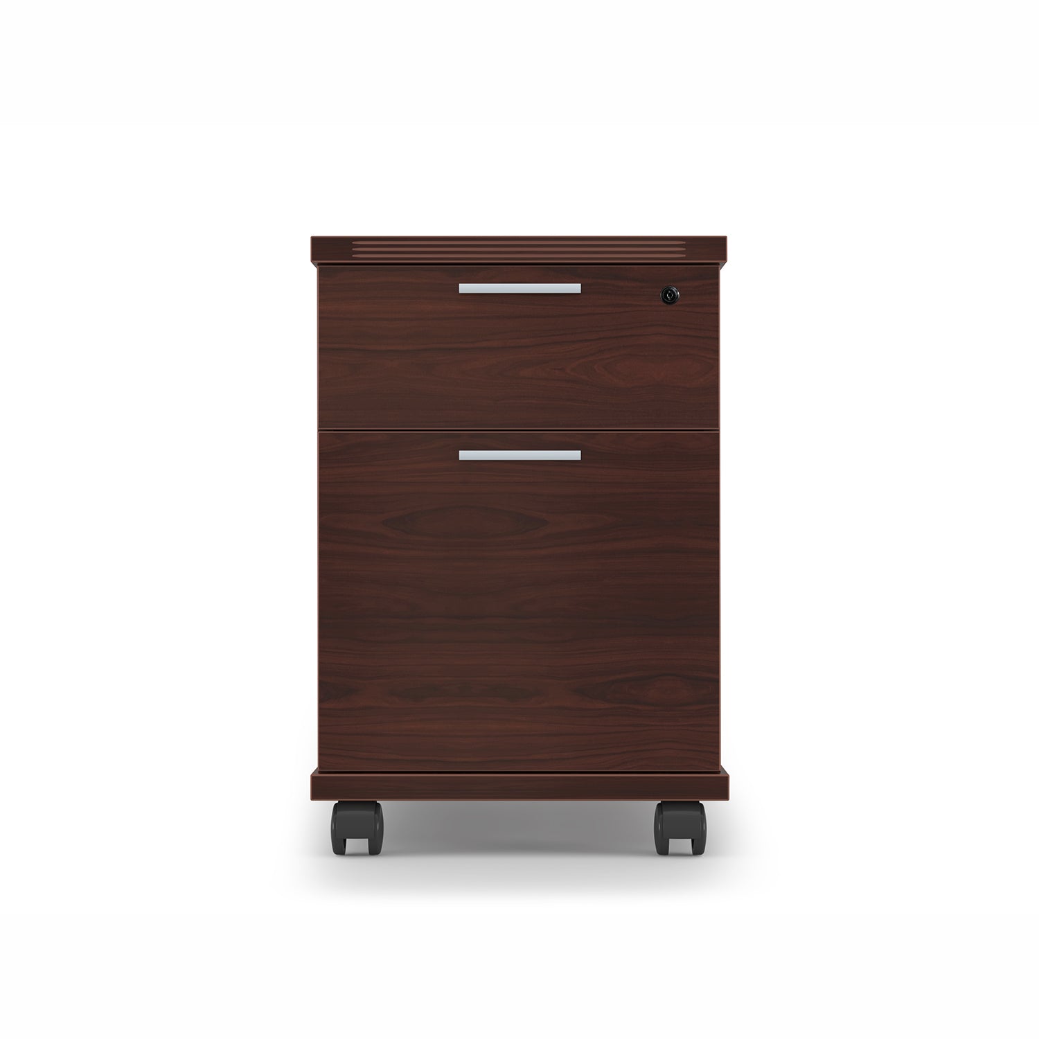i5 L-Shaped Standing Desk, Chair, and Mobile Pedestal Set, EOPB1