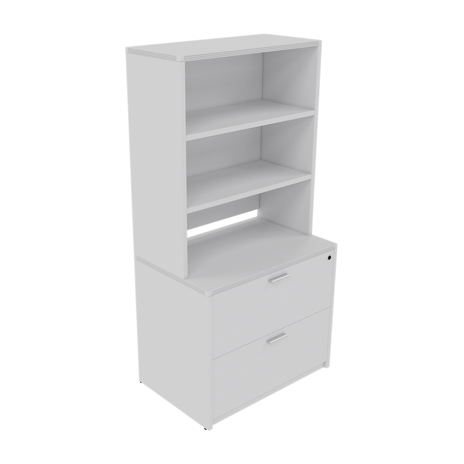 i5 Freestanding lockable Storage Cabinet Hutch