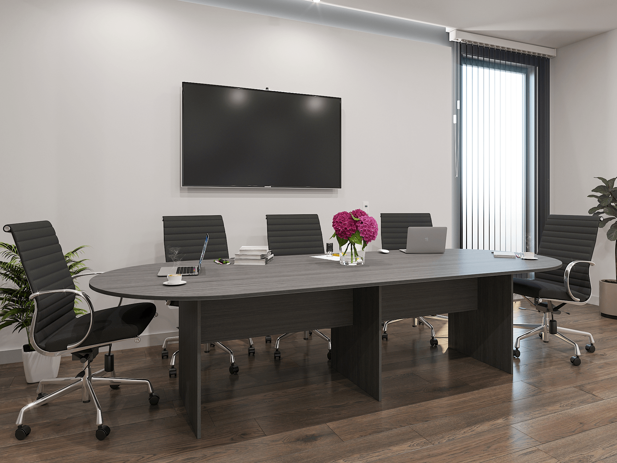 Kai Racetrack Conference Table Classic, 120"