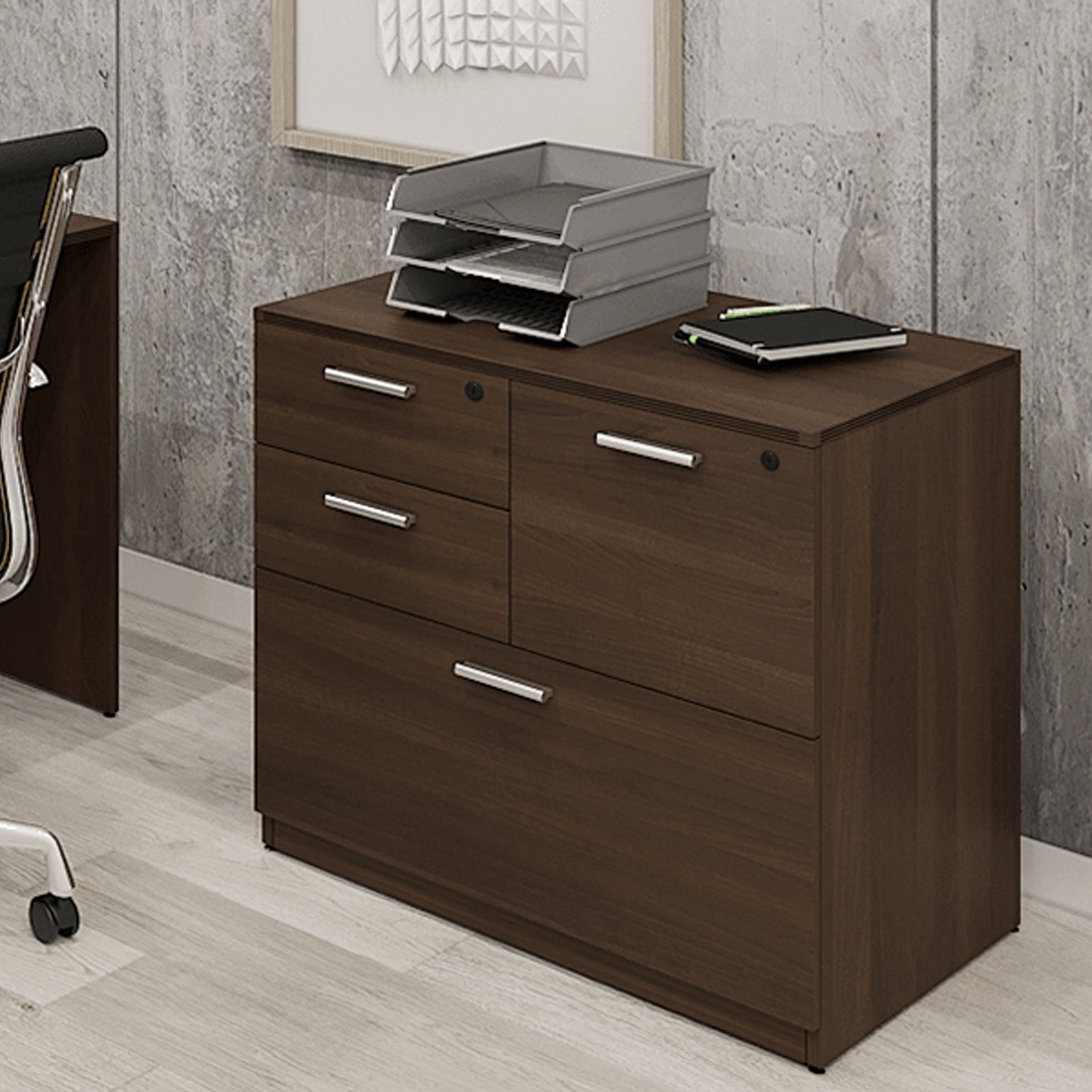 i5 Freestanding 4-drawer Multi-File Lateral File