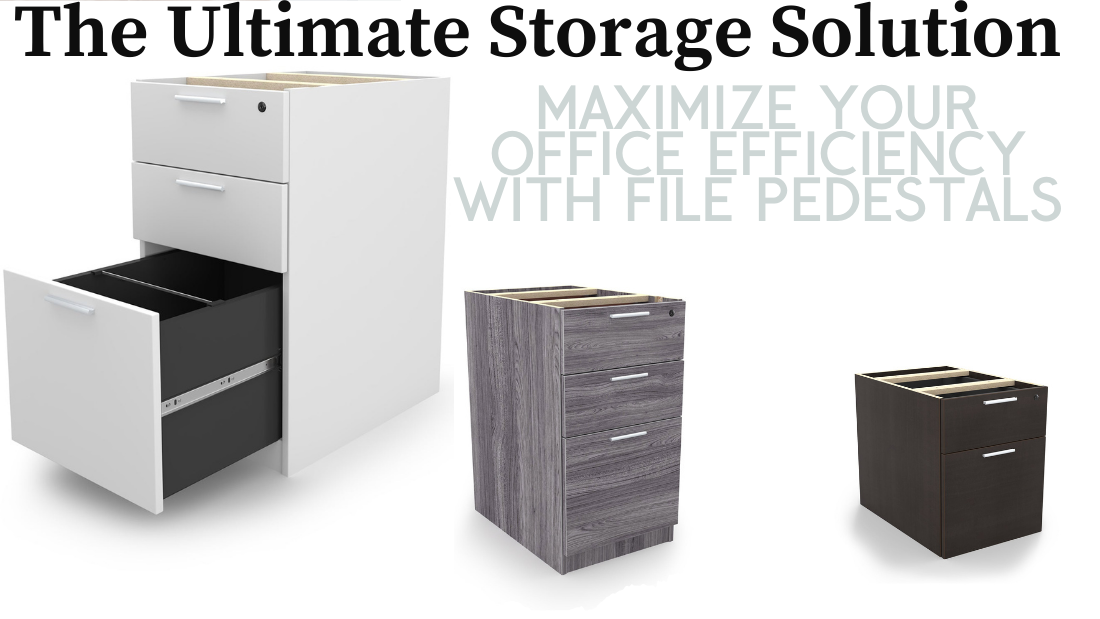 Maximize Your Office Efficiency with File Pedestals: The Ultimate Storage Solution
