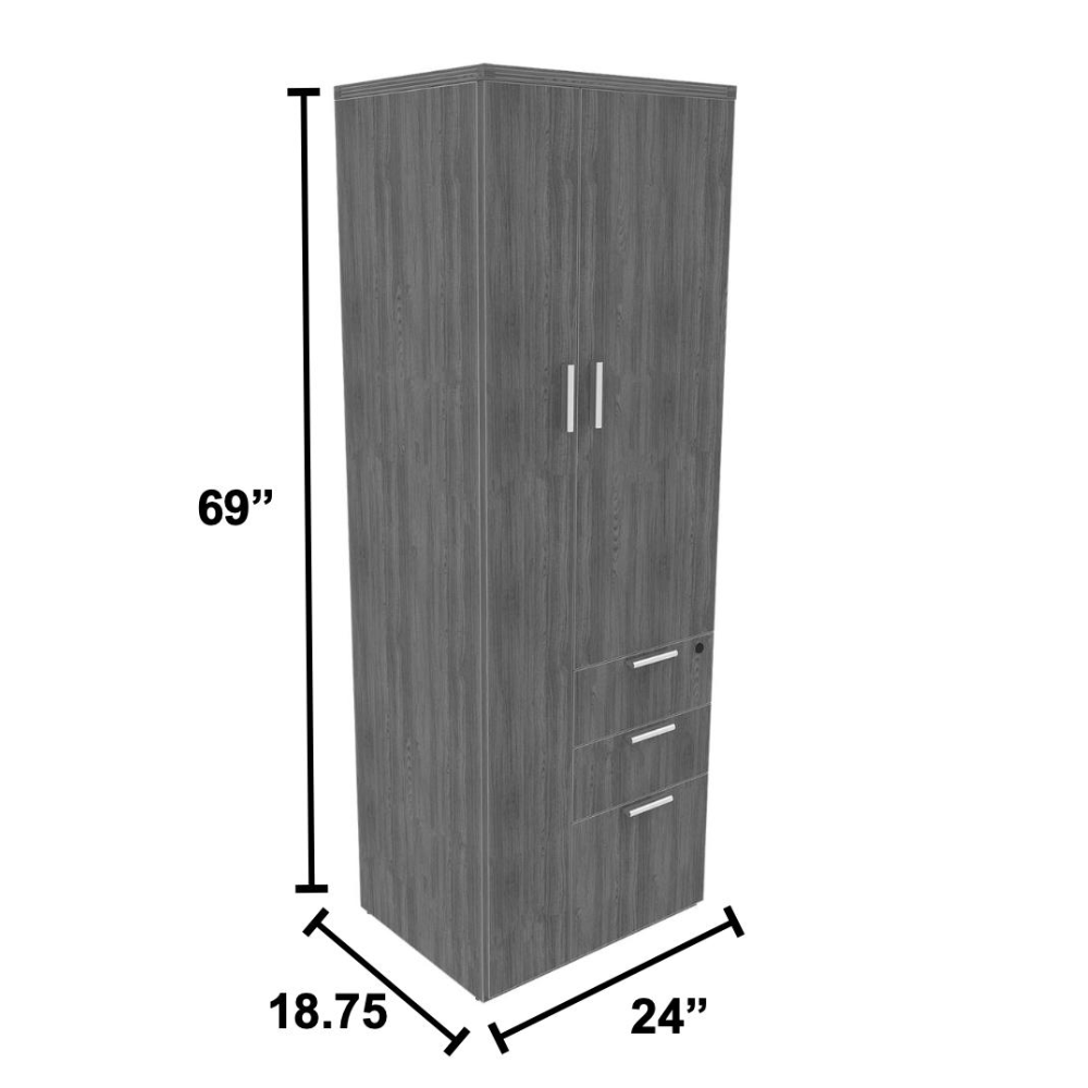 i5 Industries Kai Wardrobe Storage Cabinet, WDC69