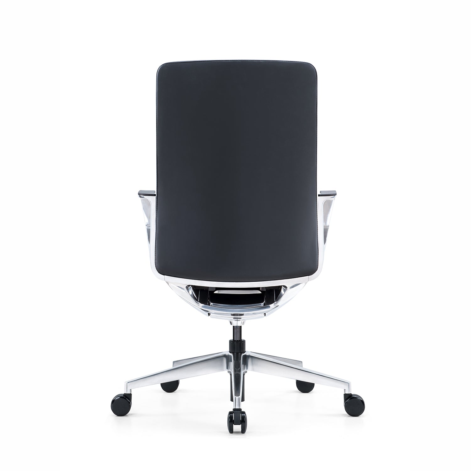 i5 Industries  Gravity Conference Chair – Black Leather, CC201A.BL-BLK