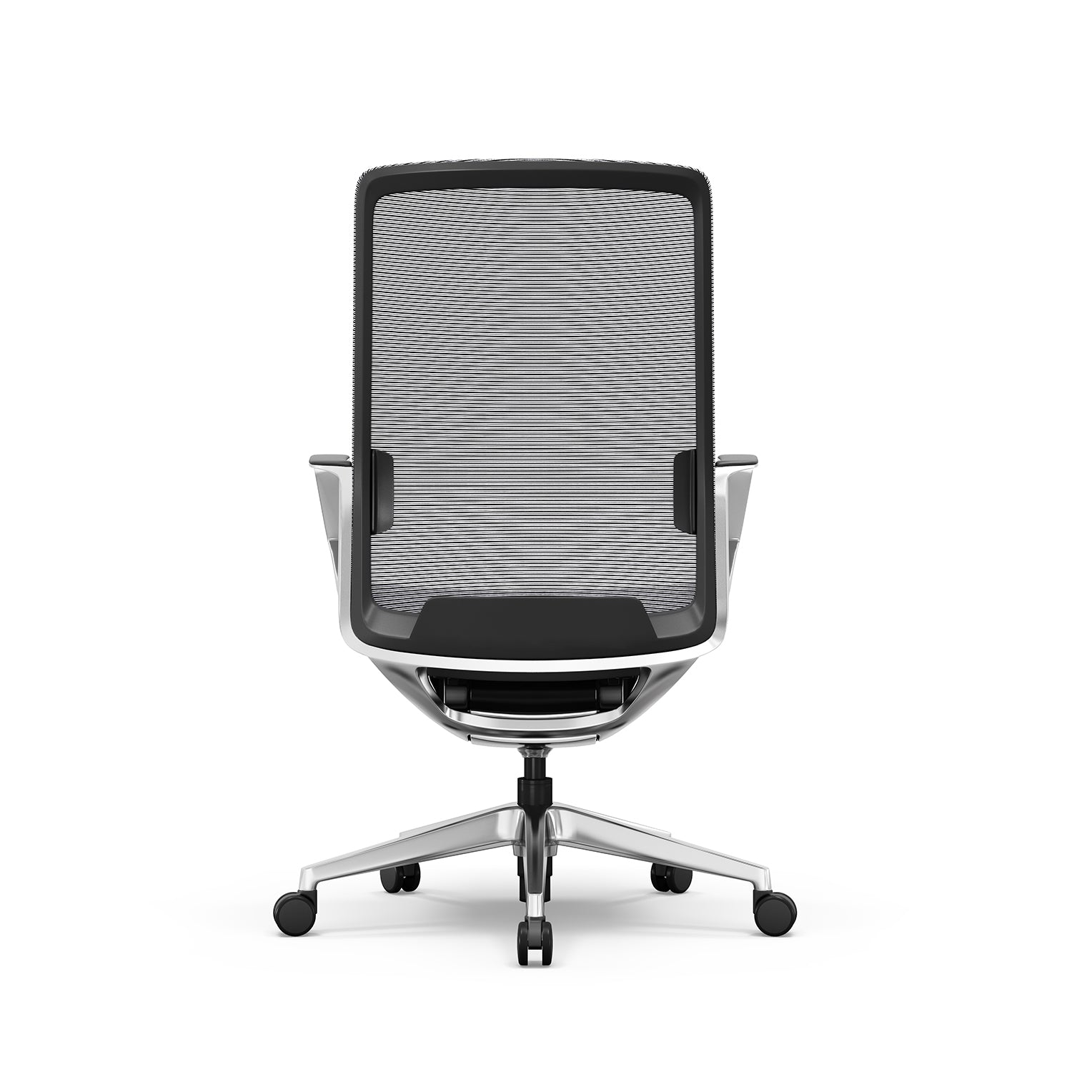 i5 Industries Gravity Conference Chair – Black Mesh Black Seat, CC201A.B.BLK