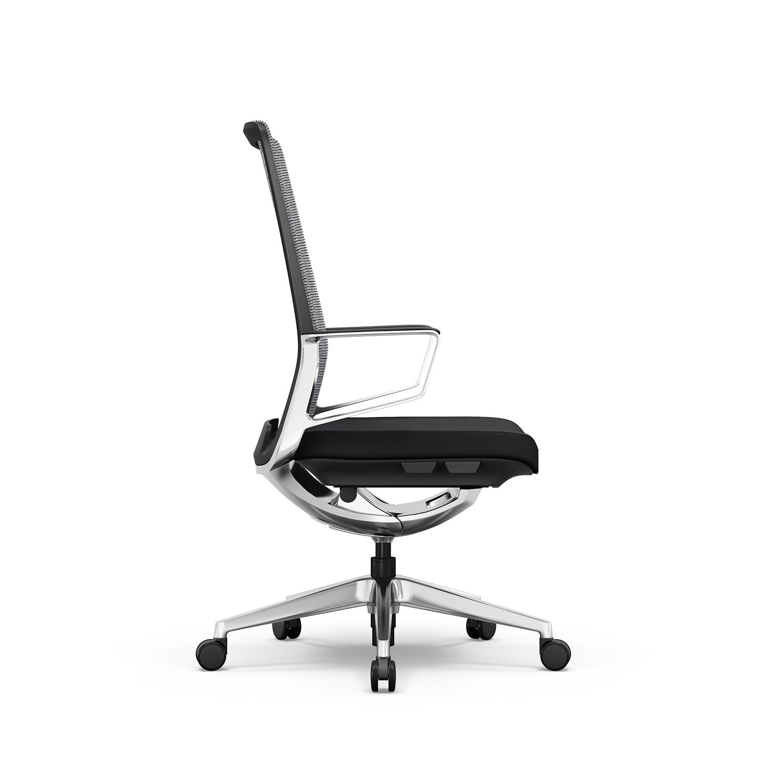 i5 Industries Gravity Conference Chair – Black Mesh Black Seat, CC201A.B.BLK