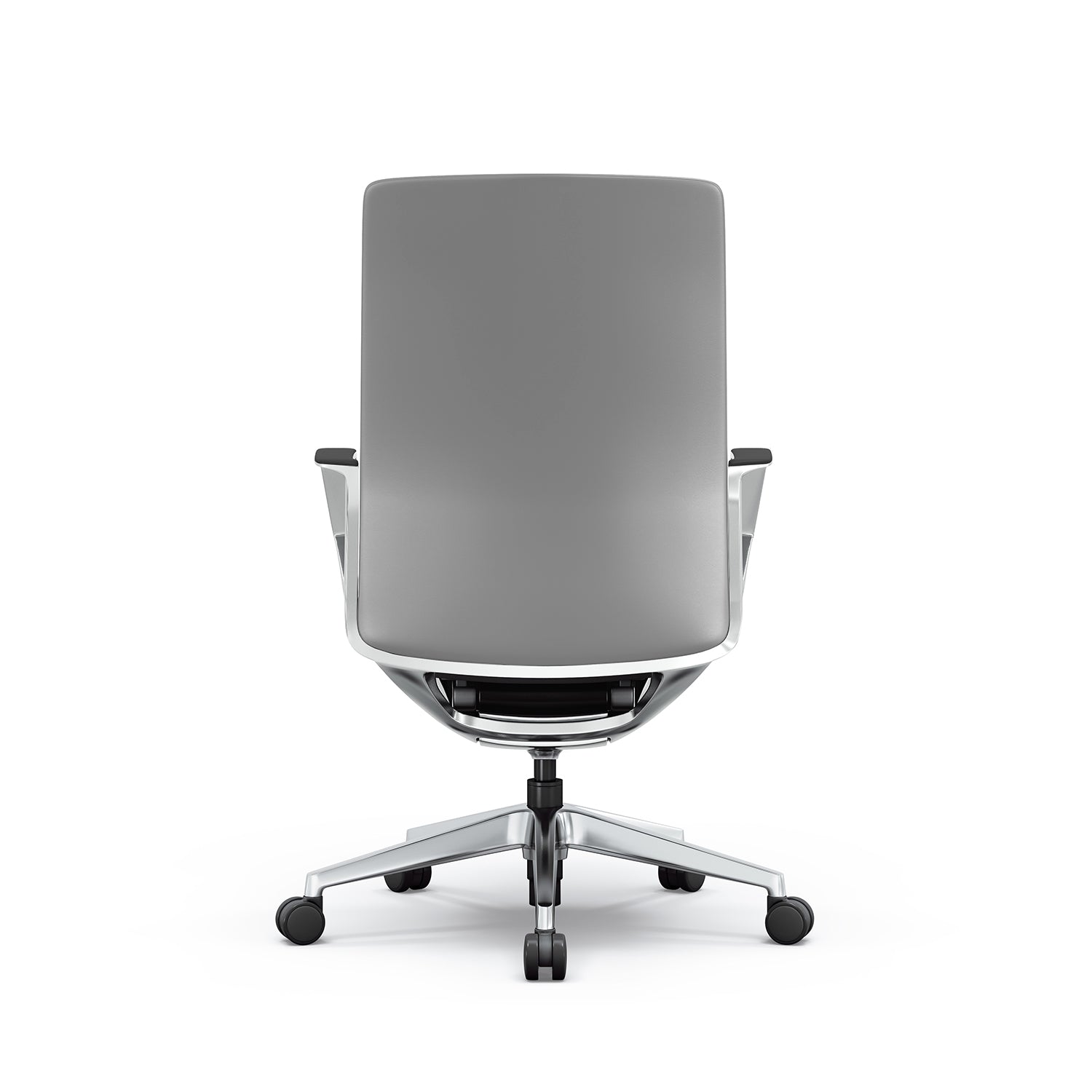 i5 Industries Gravity Conference Chair – Gray Leather, CC201A.GL-GRY