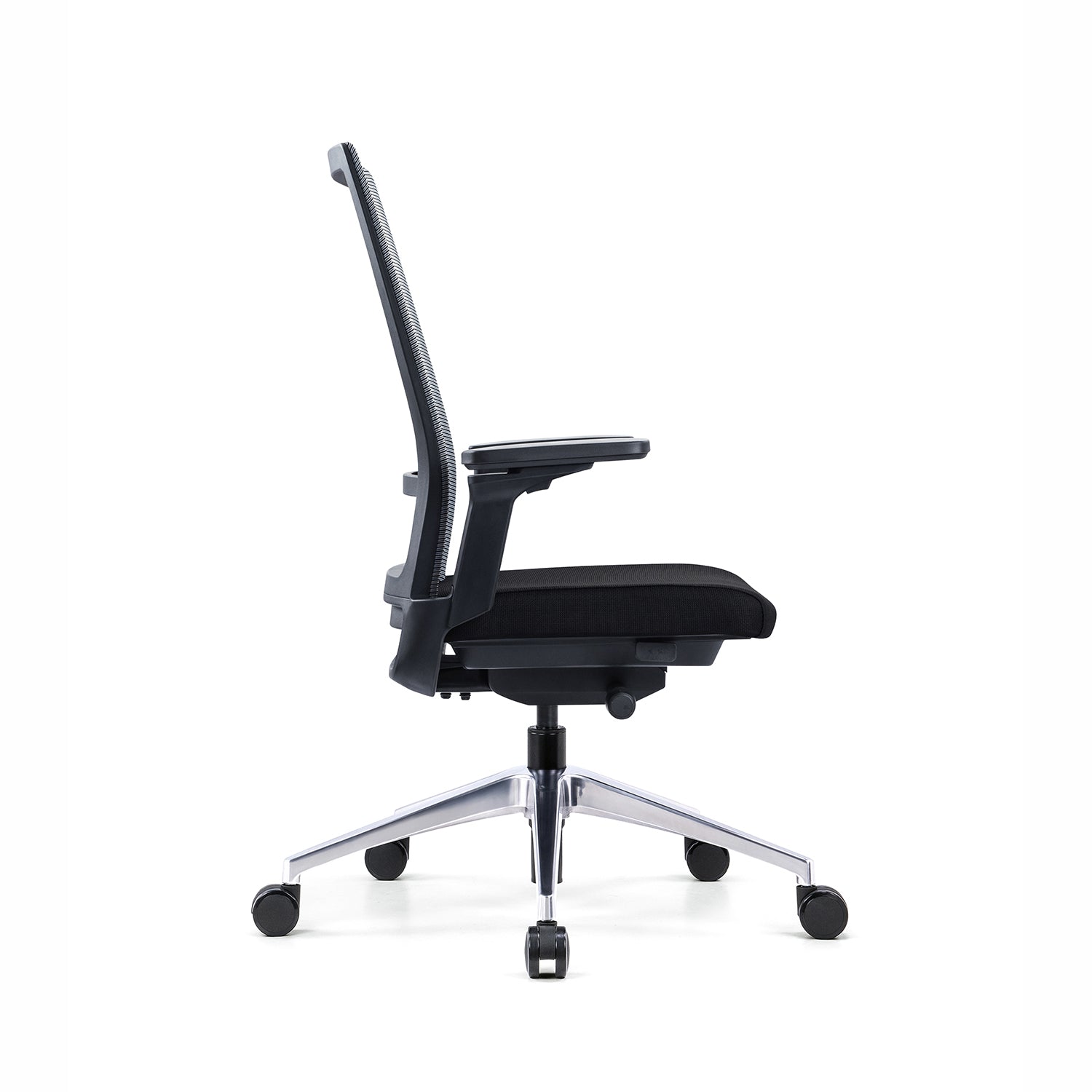 i5 Industries Gravity Task Chair – Black Mesh Black Seat, TC201B.B-BLK