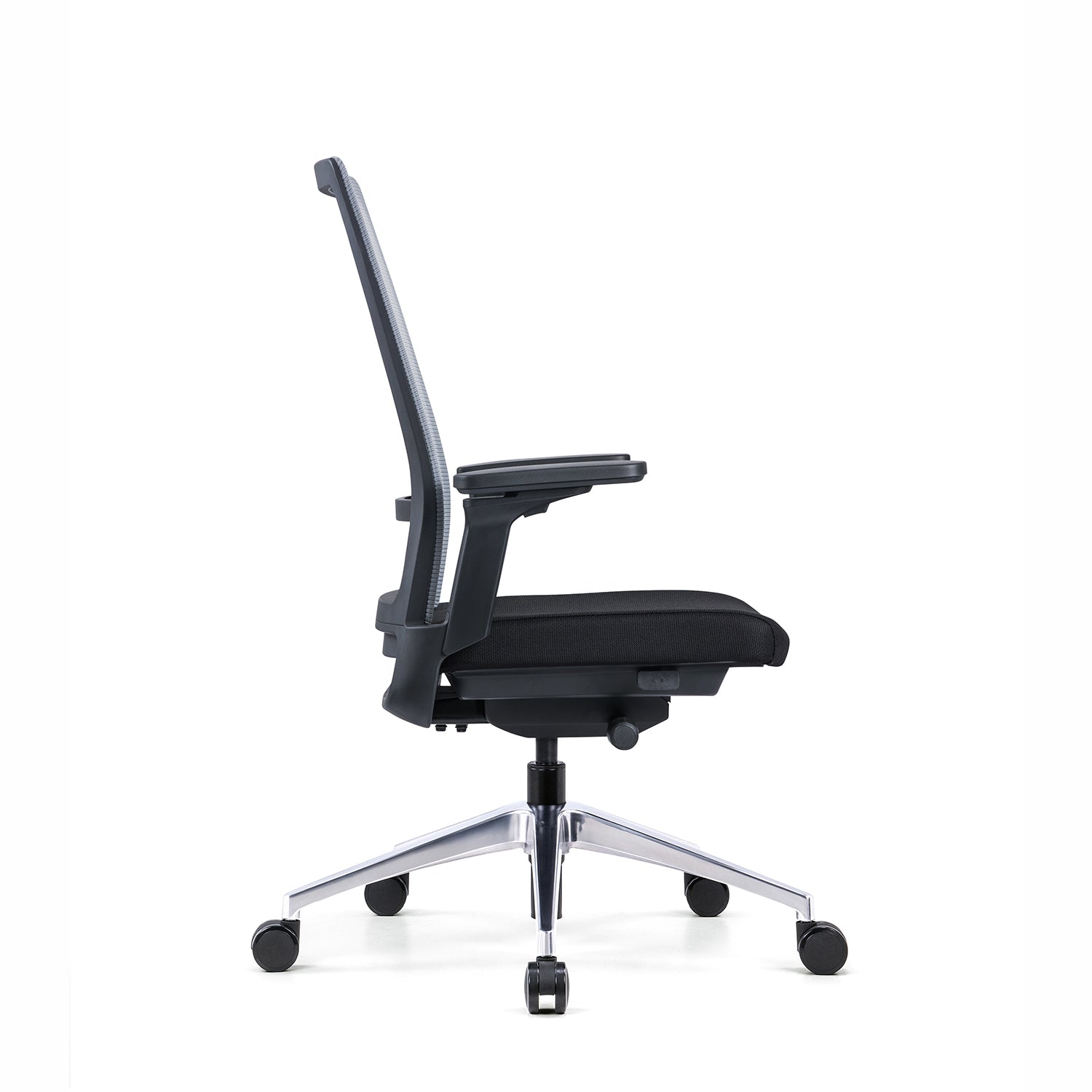 i5 Industries Gravity Task Chair – Gray Mesh Black Seat, TC201B.G-BLK