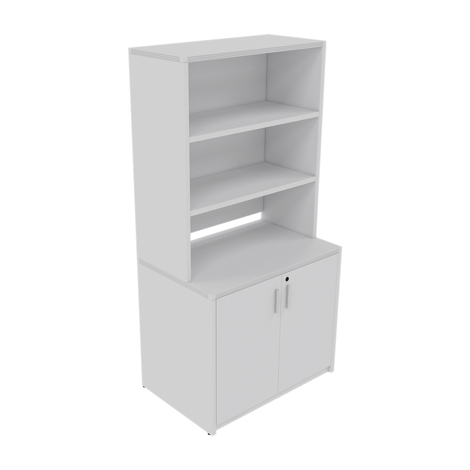 i5 Industries Kai Storage Cabinet with Hutch, SC36P-1