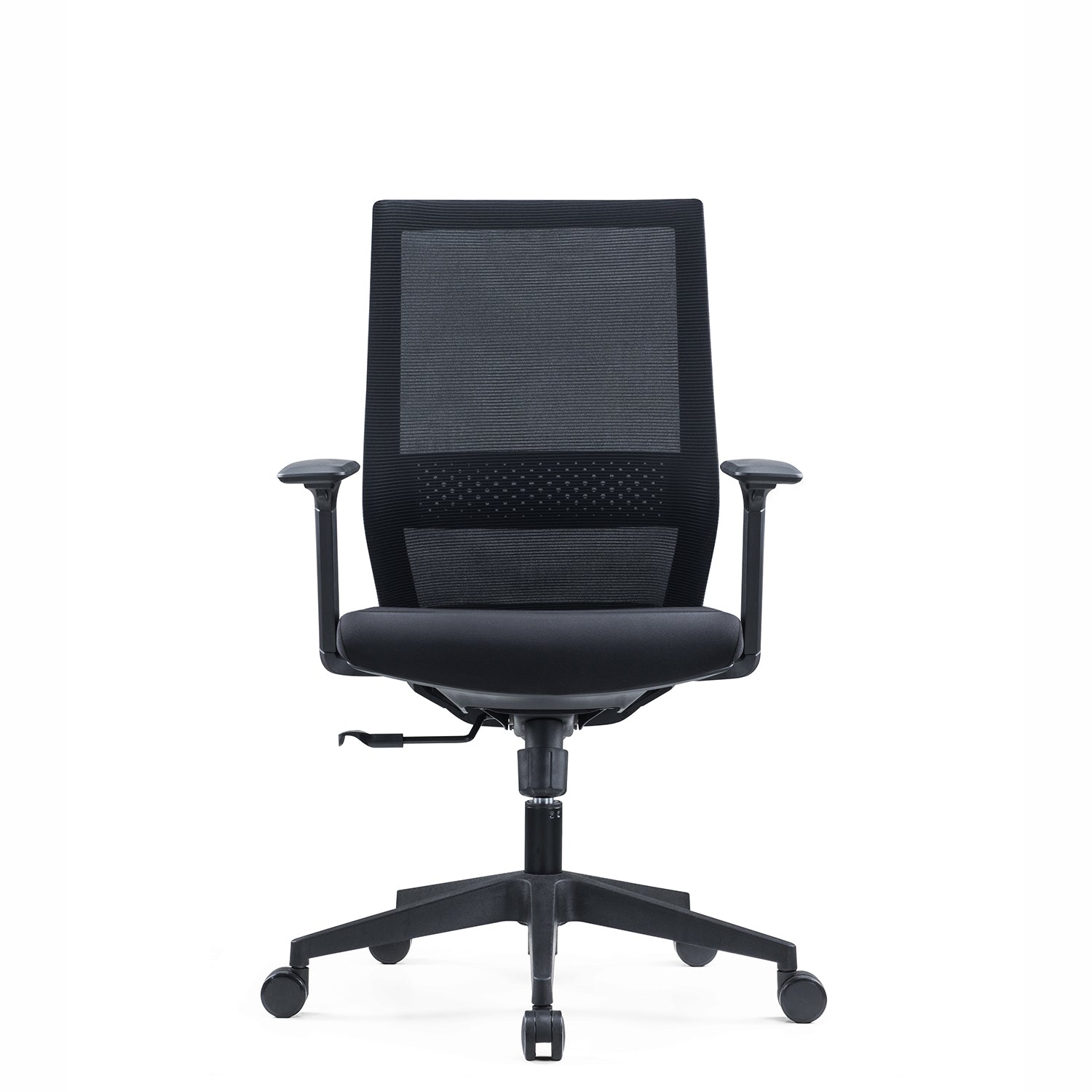 i5 Industries Nova Task Chair – Black Mesh Black Seat, TC202B.B-BLK