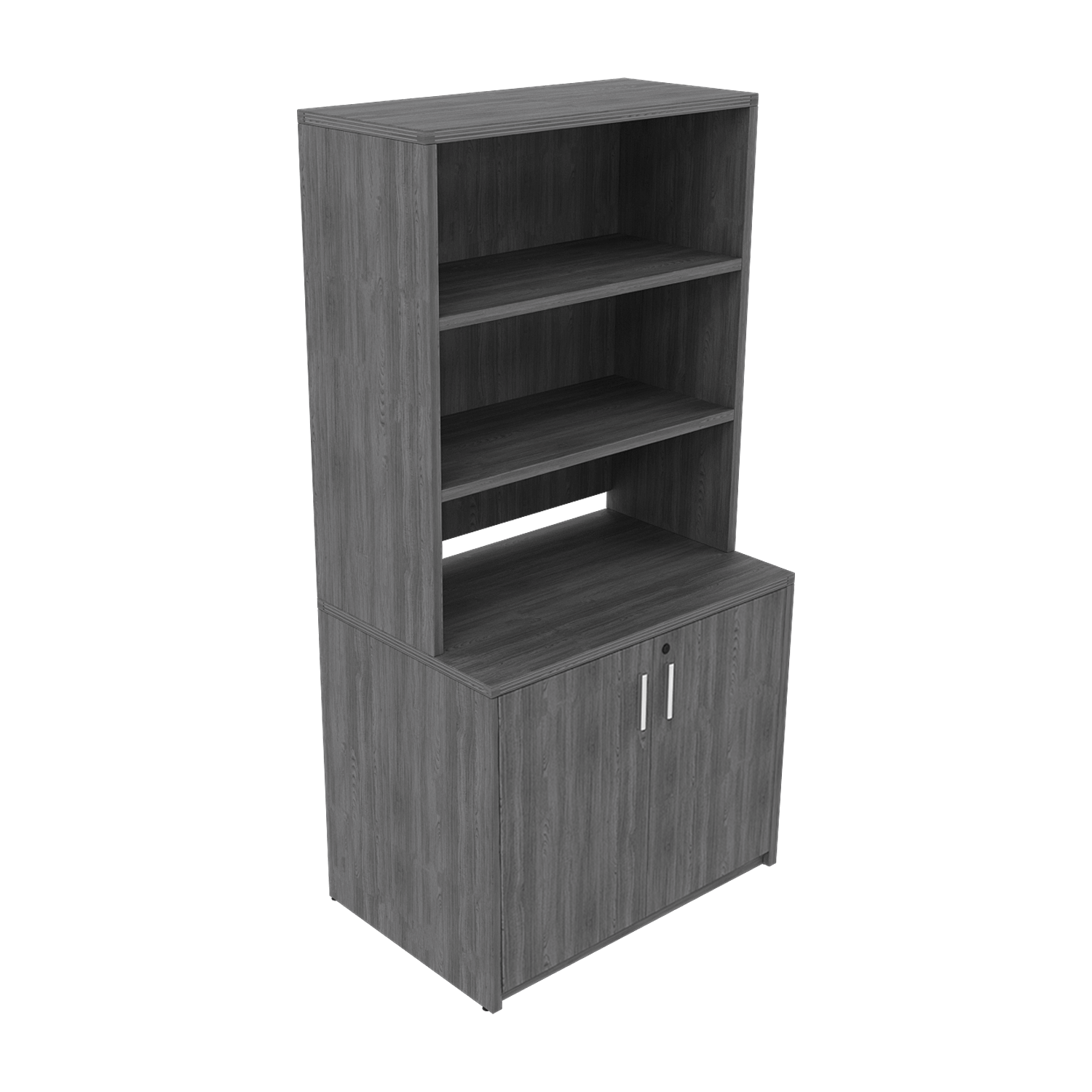 i5 Industries Kai Storage Cabinet with Hutch, SC36P-1